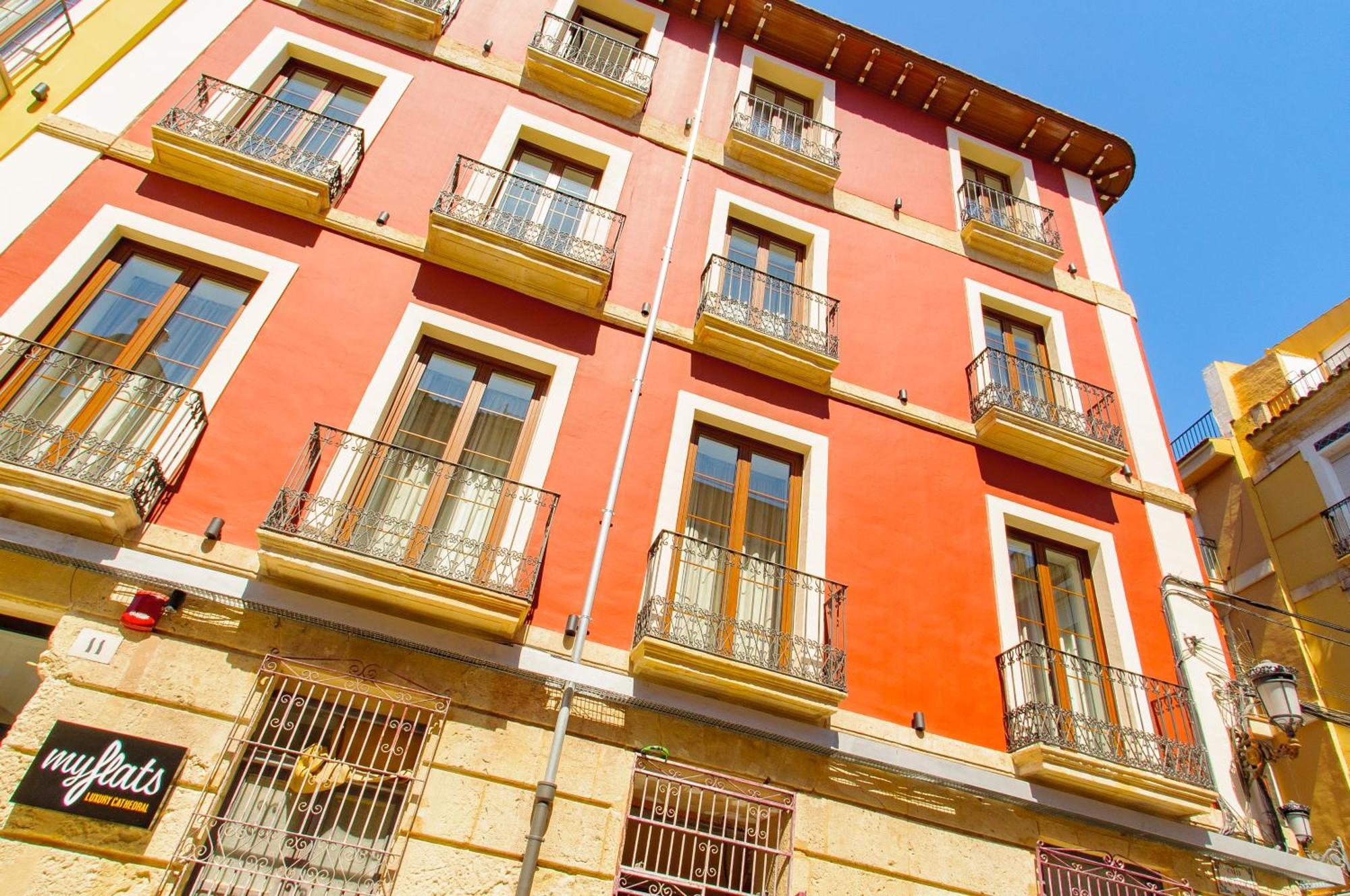 Apartamento Myflats Luxury Cathedral Alicante Exterior foto