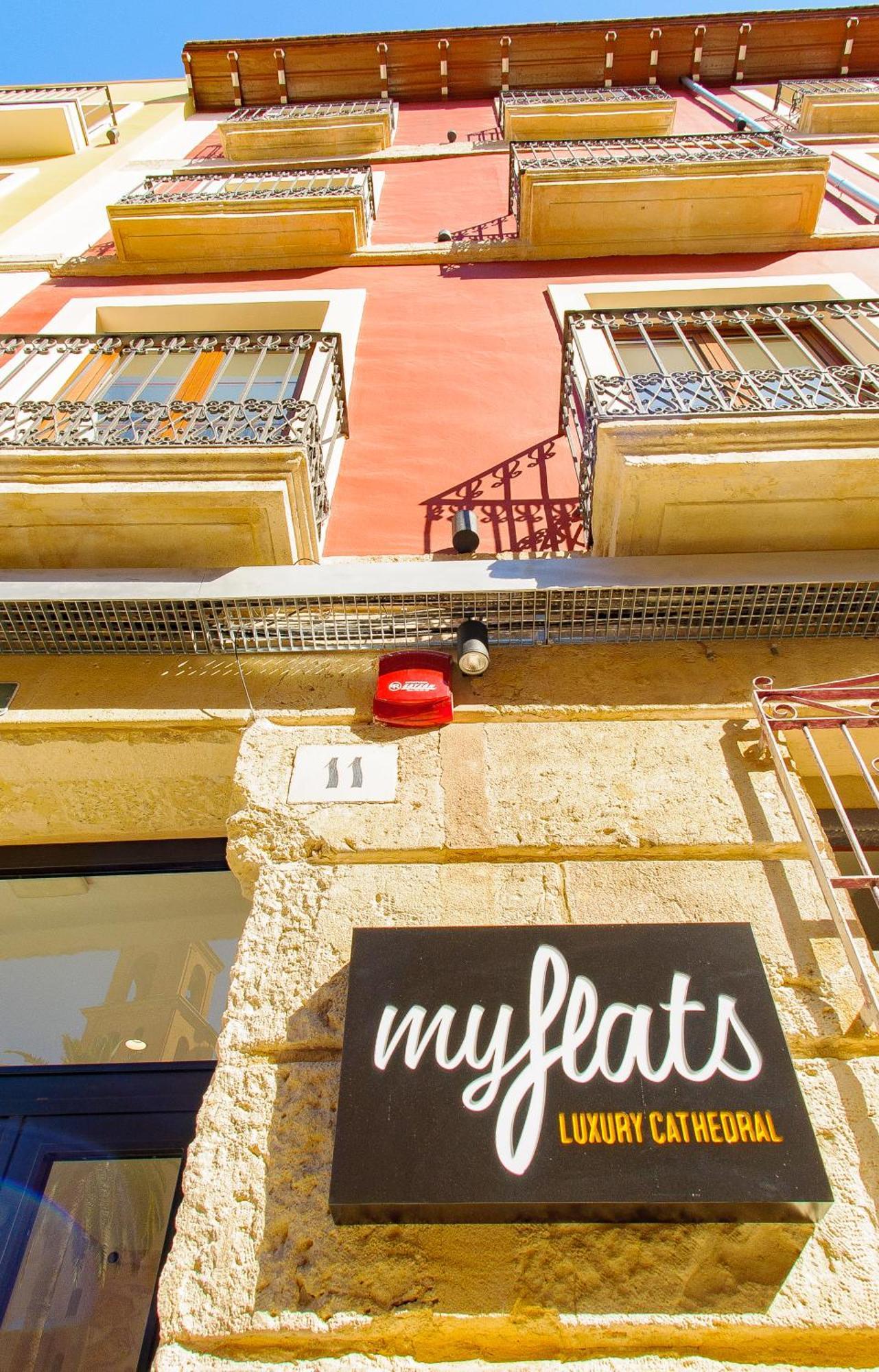 Apartamento Myflats Luxury Cathedral Alicante Exterior foto